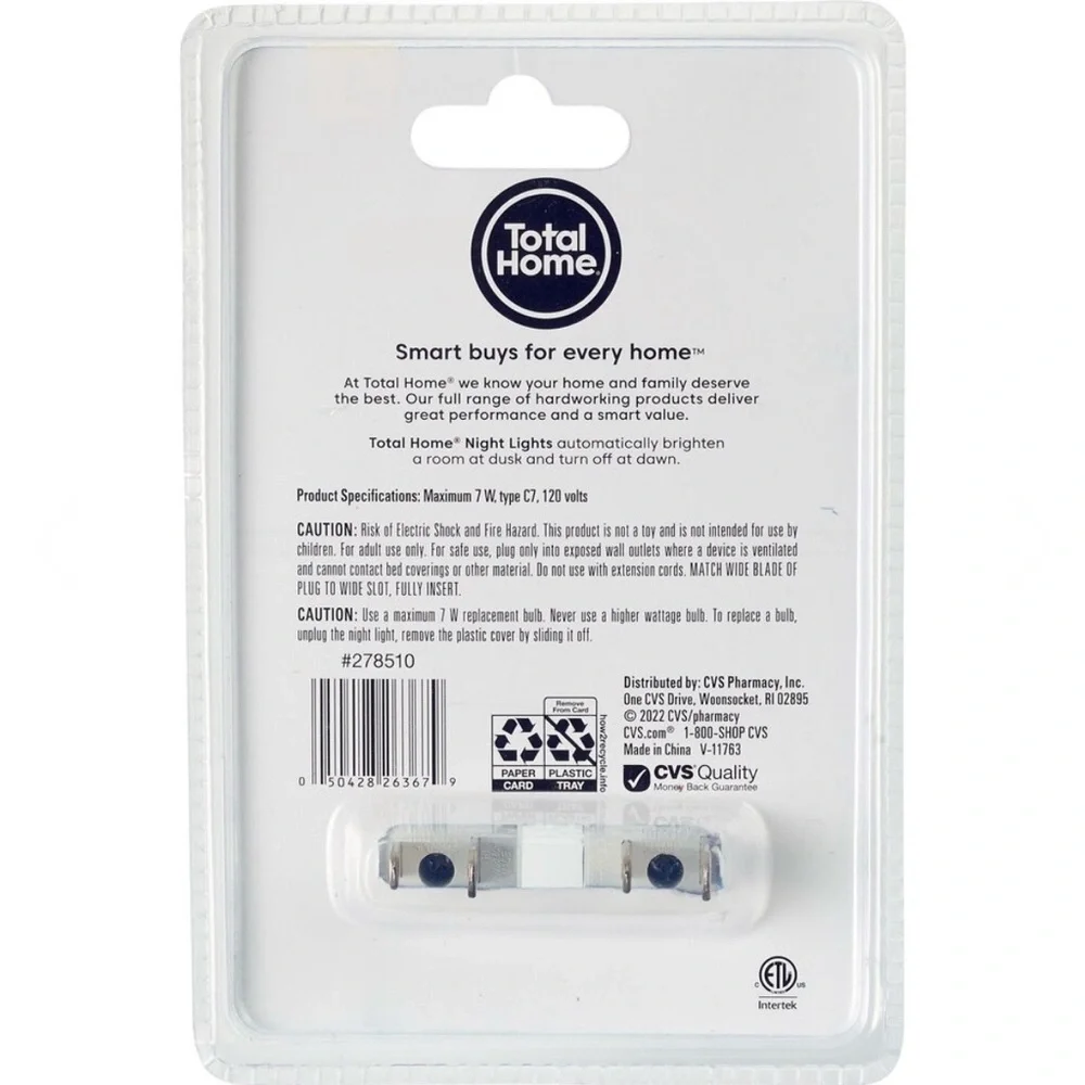 2ct Total Home Automatic Night Lights
